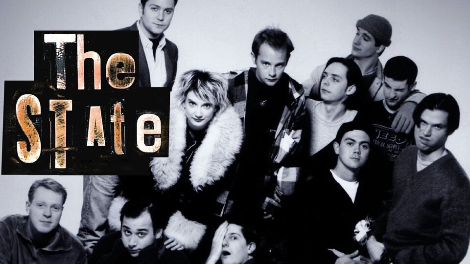 The State comedy troupe — all eleven members of the MTV sketch comedy show